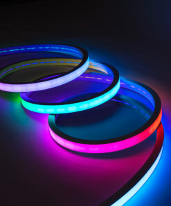 Alternative view of GLOBOSTAR® NEONIO 90754 Ψηφιακή Pixel Addressable Ταινία Neon Flex LED 14.4W/m 864lm/m 90° DC 12V Αδιάβροχο IP67 60 x SMD5050 Chip/m 20 x Pixel/m Πολύχρωμο RGB Dimmable SPI/TTL Protocol IC SM16703P/WS2811/WS2812 - Μ1000 x Π3 x Υ2cm - Ρολό 10 Μέτρων - 2 Χρόνια Εγγύηση