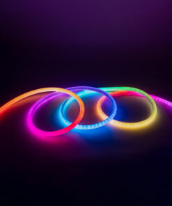 GloboStar® GLOBOSTAR® NEONIO 90756 Ψηφιακή Pixel Addressable Ταινία Neon Flex LED 14.4W/m 864lm/m 360° DC 12V Αδιάβροχο IP67 60 x SMD 5050 Chip/m 20 x Pixel/m Πολύχρωμο RGB Dimmable SPI/TTL Protocol IC SM16703P/WS2811/WS2812 - Μ1000 x Π2 x Υ2cm - Ρολό 10 Μέτρων - 2 Χρόνια Εγγύηση