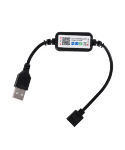 GLOBOSTAR® 90759 Σετ RGB Ταινίας με Λειτουργία μέσω WiFi APP LED 36W/5m 2880lm/m 120° DC 5V με USB 2.0 IP20 150 x SMD 5050 Chip/5m Πολύχρωμο RGB Dimmable - Μ500 x Π1 x Υ0.2cm - Ρολό 5 Μέτρων - 5 Χρόνια Εγγύηση 9 90759 5