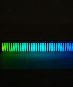 GLOBOSTAR® DIGICOLUMN 90761 Μοντέρνο Επιτραπέζιο Γραμμικό Ψηφιακό Φωτιστικό Digital Pixel Symphony Bar με RF Ασύρματο Χειριστήριο LED 8W 640lm 90° DC 5V με USB 2.0 IP20 Πολύχρωμο RGB Dimmable - Μαύρο - Μ3.4 x Π2.5 x Υ122cm - 2 Χρόνια Εγγύηση 29 90761 15