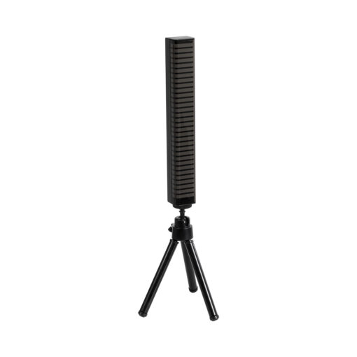 GloboStar® GLOBOSTAR® DIGICOLUMN 90761 Μοντέρνο Επιτραπέζιο Γραμμικό Ψηφιακό Φωτιστικό Digital Pixel Symphony Bar με RF Ασύρματο Χειριστήριο LED 8W 640lm 90° DC 5V με USB 2.0 IP20 Πολύχρωμο RGB Dimmable - Μαύρο - Μ3.4 x Π2.5 x Υ122cm - 2 Χρόνια Εγγύηση
