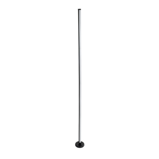 GloboStar® GLOBOSTAR® DIGICOLUMN 90764 Μοντέρνο Επιδαπέδιο Γραμμικό Ψηφιακό Φωτιστικό Digital Pixel Symphony Bar με RF Ασύρματο Χειριστήριο LED 16W 1280lm 180° DC 5V με USB 2.0 IP20 Πολύχρωμο RGB Dimmable - Μαύρο - Φ3 x Υ165cm - 2 Χρόνια Εγγύηση