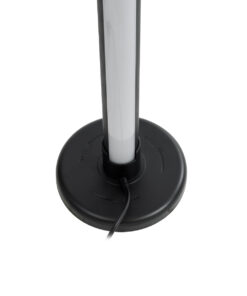 GLOBOSTAR® DIGICOLUMN 90764 Μοντέρνο Επιδαπέδιο Γραμμικό Ψηφιακό Φωτιστικό Digital Pixel Symphony Bar με RF Ασύρματο Χειριστήριο LED 16W 1280lm 180° DC 5V με USB 2.0 IP20 Πολύχρωμο RGB Dimmable - Μαύρο - Φ3 x Υ165cm - 2 Χρόνια Εγγύηση 16 90764 5