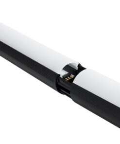 GLOBOSTAR® DIGICOLUMN 90764 Μοντέρνο Επιδαπέδιο Γραμμικό Ψηφιακό Φωτιστικό Digital Pixel Symphony Bar με RF Ασύρματο Χειριστήριο LED 16W 1280lm 180° DC 5V με USB 2.0 IP20 Πολύχρωμο RGB Dimmable - Μαύρο - Φ3 x Υ165cm - 2 Χρόνια Εγγύηση 20 90764 9