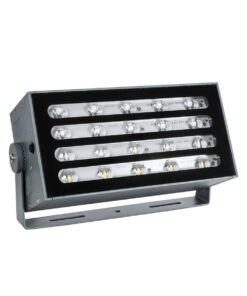 Alternative view of GLOBOSTAR® FLOOD-KENA 90765 Προβολέας Σποτ Wall Washer LED 40W 3400lm 120° AC 220-240V Αδιάβροχο IP67 RGBW - Γκρι Ανθρακί - Μ31 x Π10 x Υ17cm - 3 Χρόνια Εγγύηση