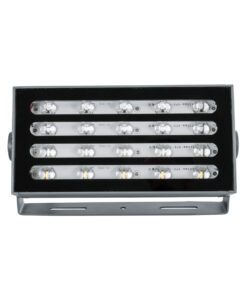 GLOBOSTAR® FLOOD-KENA 90765 Προβολέας Σποτ Wall Washer LED 40W 3400lm 120° AC 220-240V Αδιάβροχο IP67 RGBW - Γκρι Ανθρακί - Μ31 x Π10 x Υ17cm - 3 Χρόνια Εγγύηση 10 90765 3