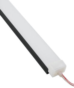 GLOBOSTAR® ALP-19S NEONIO 90771-3M Επιφανειακό Προφίλ Αλουμινίου για Ταινίες LED NEONIO - Μαύρο - Μ100 x Π2.9 x Υ1.9cm 7 90771 4