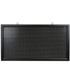 Alternative view of GLOBOSTAR®DISPLAY 90810 Κυλιόμενη Ψηφιακή Επιγραφή 96x48cm P10 Μονής Όψης LED AC 220-240V Αδιάβροχο IP65 Μπλε - WiFi Control μέσω FK APP - Αισθητήρας Θερμοκρασίας & Υγρασίας - Μ104 x Π9 x Υ56cm - 2 Χρόνια Εγγύηση