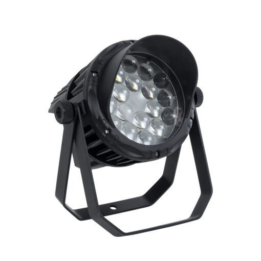 GloboStar® GLOBOSTAR® FLOOD-KARA 90819 Προβολέας Σποτ Wall Washer με Αντιθαμβωτική Γρίλια LED 54W 6210lm 5° DC 24V Αδιάβροχο IP67 Πορτοκαλί 2200K Dimmable - Γκρι Ανθρακί - Μ28 x Π32 x H27cm - 3 Χρόνια Εγγύηση
