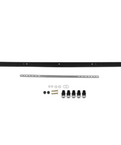 Alternative view of DIY Ροζέτα Φωτιστικού Μαύρη Ορθογώνια 1500x50mm με 5 Τρύπες GloboStar 90826