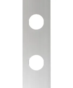 GloboStar® 90829 Μεταλλικο Καλυμμα 1 Μέτρου 15 Τεμαχίων για Ψηφιακή Αλυσίδα Γιρλάντα 20 Σποτ LED με Κωδικό 90140 Ασημί Μ100 x Π4.7 x Υ1cm 14 90829 6