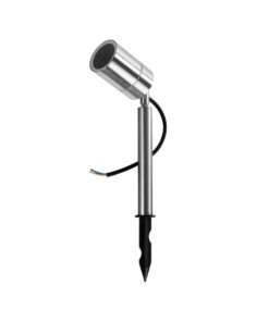 GloboStar® GloboStar® 75580 Προβολάκι Κήπου Καρφωτό 1xGU10 STAINLESS STEEL Αδιάβροχο IP67