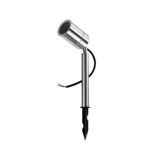GloboStar® GloboStar® 75580 Προβολάκι Κήπου Καρφωτό 1xGU10 STAINLESS STEEL Αδιάβροχο IP67