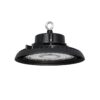 GloboStar® GLOBOSTAR® INDUSTRY 61501 Βιομηχανικό Φωτιστικό Καμπάνα High Bay UFO LED 150W 22500lm SDCM<5 90° AC 85-265V Αδιάβροχο IP65 IK08 Φυσικό Λευκό 5000K - 275 x Sanan Opto SMD Chip & TÜV SÜD Driver - Μαύρο Χυτό Αλουμίνιο - Μ26.5 x Π26.5 x Υ15cm - 5 Χρόνια Εγγύηση