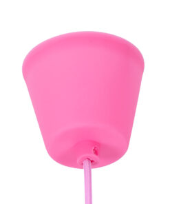 Alternative view of GLOBOSTAR® CABLITO 61553 Μοντέρνο Κρεμαστό Φωτιστικό Οροφής με Ντουί 1 x E27 AC 220-240V IP20 - Ροζ - Μ4 x Π4 x Υ110cm