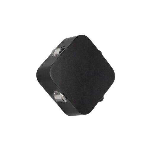 GloboStar® GLOBOSTAR® LUZ 60688 Μοντέρνο Φωτιστικό Τοίχου - Απλίκα LED 8W 1000lm 10° AC 220-240V Αδιάβροχο IP65 Θερμό Λευκό 2700K - CREE XPE Chip & TÜV SÜD Driver - Μαύρο Ματ - Μ13.5 x Π4.5 x Υ13.5cm - 5 Χρόνια Εγγύηση