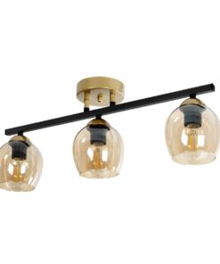 Μαύρο & Μελί- Μ60 x Π13 x Υ16cm