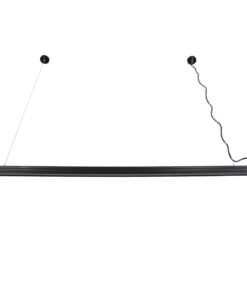 Alternative view of GloboStar® OFFICE 61025-P Γραμμικό Κρεμαστό Φωτιστικό Linear LED 18W 2170lm 120° AC 220-240V Μ120 x Π2 x Υ4cm Θερμό Λευκό 2700K - Μαύρο - 3 Years Warranty