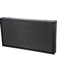 GloboStar® GLOBOSTAR®DISPLAY 90298 Κυλιόμενη Ψηφιακή Επιγραφή 96x48cm P10 Διπλής Όψης LED AC 220-240V Αδιάβροχο IP65 Κόκκινο - WiFi Control μέσω FK APP - Αισθητήρας Θερμοκρασίας & Υγρασίας - Μ102 x Π11 x Υ54.5cm - 2 Χρόνια Εγγύηση