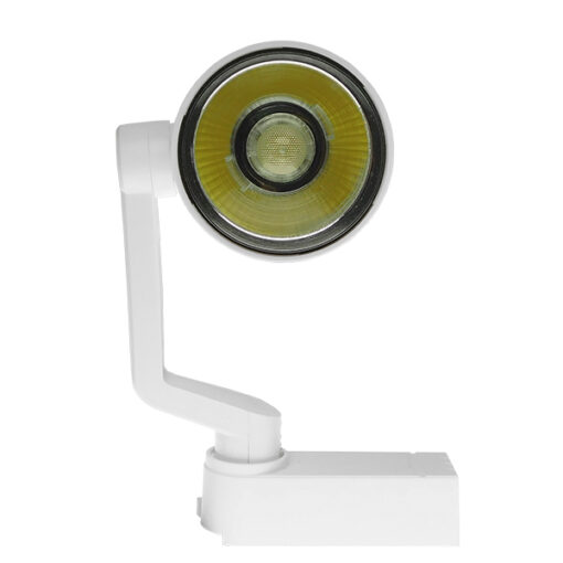 GloboStar® Globostar S-40022 Μονοφασικό Bridgelux COB LED Φωτιστικό Σποτ Ράγας 15W 230V 1800lm 24° Ψυχρό Λευκό 6000k
