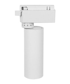 Alternative view of Globostar S-40010 Μονοφασικό Bridgelux COB LED Λευκό Φωτιστικό Σποτ Ράγας 10W 230V 1300lm 30° Ψυχρό Λευκό 6000k