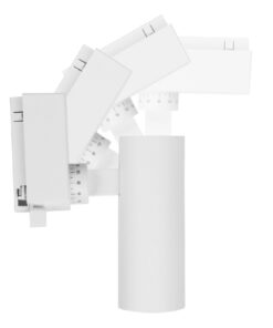 Globostar S-40010 Μονοφασικό Bridgelux COB LED Λευκό Φωτιστικό Σποτ Ράγας 10W 230V 1300lm 30° Ψυχρό Λευκό 6000k 15 93092 7