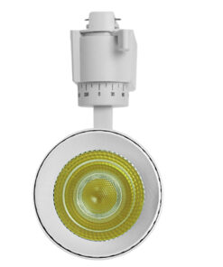 Globostar S-40016 Μονοφασικό Bridgelux COB LED Λευκό Φωτιστικό Σποτ Ράγας 20W 230V 2600lm 30° Ψυχρό Λευκό 6000k 11 93101 3