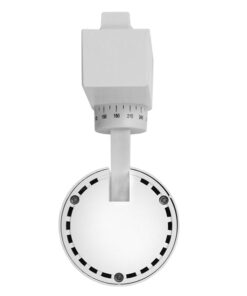 Globostar S-40016 Μονοφασικό Bridgelux COB LED Λευκό Φωτιστικό Σποτ Ράγας 20W 230V 2600lm 30° Ψυχρό Λευκό 6000k 12 93101 4