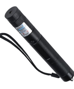 GloboStar® GloboStar® 78998 Φορητό Επαναφορτιζόμενο Laser Pointer 5mW Class 3 DOT Zoom με Extra Κεφαλή για Dot Effects με Μπαταρία 18650 Li-ion 4800mAh & Φορτιστή - UV 405nm Φ2.2 x Υ15cm