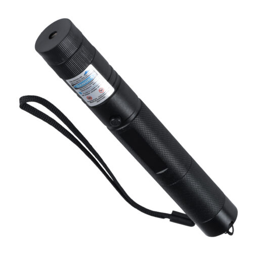 GloboStar® GloboStar® 78998 Φορητό Επαναφορτιζόμενο Laser Pointer 5mW Class 3 DOT Zoom με Extra Κεφαλή για Dot Effects με Μπαταρία 18650 Li-ion 4800mAh & Φορτιστή - UV 405nm Φ2.2 x Υ15cm