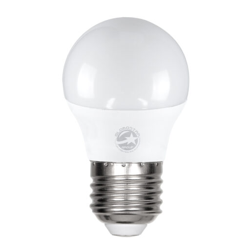 GloboStar® GloboStar® 60023 Λάμπα LED E27 G45 Γλομπάκι 6W 564lm 260° AC 220-240V IP20 Φ4.5 x Υ7.8cm Θερμό Λευκό 2700K - 3 Years Warranty