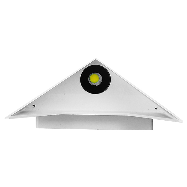 GloboStar® 96503 LED Φωτιστικό Τοίχου Απλίκα STEALTH Αρχιτεκτονικού Φωτισμού Λευκό Αδιάβροχο IP65 10 Watt CREE 1200lm 60° 230V Ψυχρό Λευκό Μ17 x Π7.5 x Υ17cm 4 GloboStar® 96503 LED Φωτιστικό Τοίχου Απλίκα STEALTH Αρχιτεκτονικού Φωτισμού Λευκό Αδιάβροχο IP65 10 Watt CREE 1200lm 60° 230V Ψυχρό Λευκό Μ17 x Π7.5 x Υ17cm - Image 3