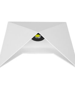 GloboStar® 96503 LED Φωτιστικό Τοίχου Απλίκα STEALTH Αρχιτεκτονικού Φωτισμού Λευκό Αδιάβροχο IP65 10 Watt CREE 1200lm 60° 230V Ψυχρό Λευκό Μ17 x Π7.5 x Υ17cm 15 96503 8