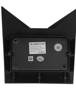 GloboStar® 96506 LED Φωτιστικό Τοίχου Απλίκα STEALTH Αρχιτεκτονικού Φωτισμού Μαύρο Αδιάβροχο IP65 10 Watt CREE 1200lm 60° 230V Ψυχρό Λευκό Μ17 x Π7.5 x Υ17cm 12 96506 5