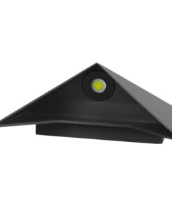 Alternative view of GloboStar® 96509 LED Φωτιστικό Τοίχου Απλίκα STEALTH Αρχιτεκτονικού Φωτισμού Γκρι Αδιάβροχο IP65 10 Watt CREE 1200lm 60° 230V Ψυχρό Λευκό Μ17 x Π7.5 x Υ17cm