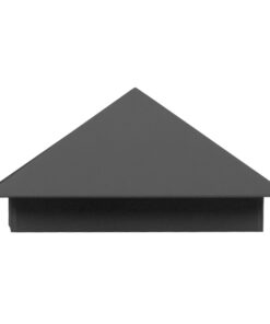 GloboStar® 96509 LED Φωτιστικό Τοίχου Απλίκα STEALTH Αρχιτεκτονικού Φωτισμού Γκρι Αδιάβροχο IP65 10 Watt CREE 1200lm 60° 230V Ψυχρό Λευκό Μ17 x Π7.5 x Υ17cm 13 96509 6