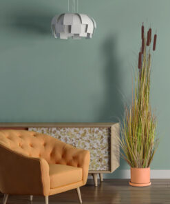 GloboStar® Artificial Garden ASTYPALAIA 20451 Πήλινο Κεραμικό Κασπώ Γλάστρα - Flower Pot Κεραμιδί Φ18cm x Υ16cm 25 9703da 20114 20451