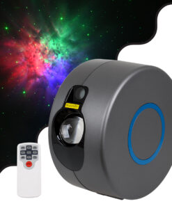 GloboStar® GloboStar® 78595 XL Διακοσμητικό Φωτιστικό Ειδικών Εφέ LASER NIGHT SKY AURORA GALAXY 3D LED 10W AC 230V - Πρίζα Schuko και Ασύρματο Χειριστήριο RF 2.4Ghz Πολύχρωμo RGB Dimmable