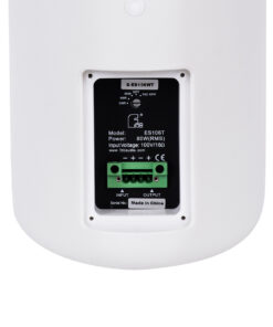 GloboStar® FDB ES106WT 98003 Facilities Speaker - Παθητικό Ηχείο Εγκαταστάσεων Επιτοίχιο με Μετασχηματιστή 100V & 16Ω - 80W RMS (320W Peak) - 1 x 6" Inches LF & 1 x 1" Inches HF - Αδιάβροχο IP65 - Λευκό - Μ18.2 x Π22.4 x Υ36.2cm - Ζεύγος 21 98003 9