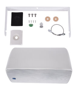 GloboStar® FDB ES108WT 98005 Facilities Speaker - Παθητικό Ηχείο Εγκαταστάσεων Επιτοίχιο με Μετασχηματιστή 100V & 16Ω - 150W RMS (600W Peak) - 1 x 8" Inches LF & 1 x 1" Inches HF - Αδιάβροχο IP65 - Λευκό - Μ24 x Π28.5 x Υ45cm 21 98005 10