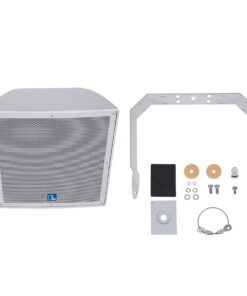 GloboStar® FDB LT215T 98010 Facilities Speaker - Παθητικό Ηχείο Εγκαταστάσεων Επιτοίχιο με Μετασχηματιστή 100V & 8Ω - 400W RMS (1600W Peak) - 1 x 15" Inches LF & 1 x 1.4" Inches HF - Αδιάβροχο IP56 - Λευκό - Μ49.9 x Π52 x Υ50cm 20 98010 9