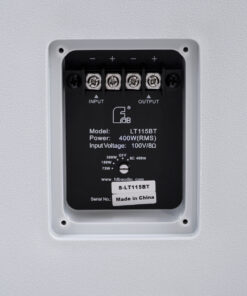 GloboStar® FDB LT115BT 98011 Facilities Speaker - Παθητικό Ηχείο Subwoofer Εγκαταστάσεων Επιτοίχιο με Μετασχηματιστή 100V & 8Ω - 400W RMS (1600W Peak) - 1 x 15" Inches LF - Αδιάβροχο IP56 - Λευκό - Μ49 x Π50 x Υ52cm 19 98011 8