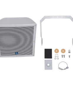 GloboStar® FDB LT115BT 98011 Facilities Speaker - Παθητικό Ηχείο Subwoofer Εγκαταστάσεων Επιτοίχιο με Μετασχηματιστή 100V & 8Ω - 400W RMS (1600W Peak) - 1 x 15" Inches LF - Αδιάβροχο IP56 - Λευκό - Μ49 x Π50 x Υ52cm 20 98011 9