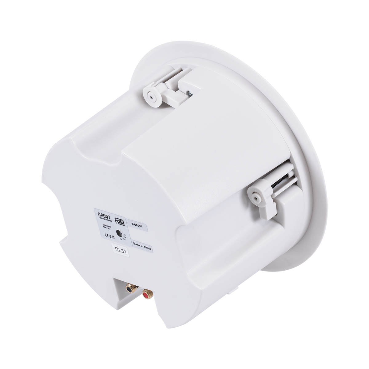 GLOBOSTAR® FDB C600T 98012 Χωνευτό Παθητικό Ηχείο Εγκαταστάσεων με Μετασχηματιστή 100V & 8Ω - 40W RMS (80W Peak) - 1 x 6" Inches LF & 1 x 1" Inches HF - IP20 - Λευκό - Μ23.9 x Π23.9 x Υ17.2cm / Q20.5 x 13.9cm - 2 Χρόνια Εγγύηση 4 GLOBOSTAR® FDB C600T 98012 Χωνευτό Παθητικό Ηχείο Εγκαταστάσεων με Μετασχηματιστή 100V & 8Ω - 40W RMS (80W Peak) - 1 x 6" Inches LF & 1 x 1" Inches HF - IP20 - Λευκό - Μ23.9 x Π23.9 x Υ17.2cm / Q20.5 x 13.9cm - 2 Χρόνια Εγγύηση - Image 2