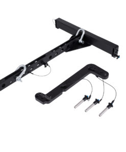 Alternative view of GloboStar® FDB DLA208-RF+CP 98019 Hanging Line Array Speaker Base - Βάση Ηχείου με Κρεμαστικό Σύστημα για Line Array DLA208 & DLA118BAS - Ρυθμιζόμενες Μοίρες & Fast Clips System - Μαύρο - Μ56.2 x Π73.3 x Υ7.8cm