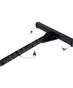 GloboStar® FDB DLA208-RF+CP 98019 Hanging Line Array Speaker Base - Βάση Ηχείου με Κρεμαστικό Σύστημα για Line Array DLA208 & DLA118BAS - Ρυθμιζόμενες Μοίρες & Fast Clips System - Μαύρο - Μ56.2 x Π73.3 x Υ7.8cm 25 98019 5