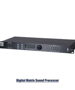 GloboStar® GloboStar® FDB US2403 98020 Audio Processor - Επαγγελματικός Επεξεργαστής Ήχου 2in & 4out - 32-bit DSP SHARC Processor - Frequency Response 20Hz-20Khz DR115DBu - AC 220V/50-60Hz - IP20 - Μαύρο - Μ48.2 x Π20.5 x Υ4.4cm