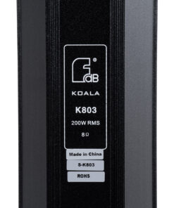 GloboStar® FDB K803+K112BAS 98024-98025-SET PA Column System - Ενεργό Αυτοενισχυόμενο Σετ Ηχείων & Subwoofer Column Κολωνάτο με Ψηφιακό Ενισχυτή FA2.36 AC 220V/50-60Hz - 600W RMS/8Ω + 400W RMS/8Ω (4000W Peak) - IP20 - Μαύρο - Σετ 4 Τεμαχίων 53 98024 98025 set 25