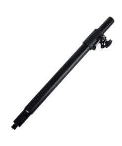 Alternative view of GloboStar® FDB K803-FLPL 98026 Speaker Base Flexible Adjustable Pole - Βάση Ηχείου Ρυθμιζόμενος Σωλήνας για Τοποθέτηση Συστήματος Κολωνάτων Ηχείων K803 με K112BAS - IP20 - Μαύρο - min Φ3.5 x Υ62cm - max Φ3.5 x Υ97cm - Ζεύγος