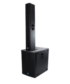 GloboStar® FDB K806 98027 PA Speaker - Παθητικό Ηχείο Column Κολωνάτο Επιτοίχιο & Επιδαπέδιο 6Ω - 480W RMS (1920W Peak) - 6 x 6" Inches Mid & 2 x 1.7" Inches HF - IP20 - Μαύρο - Μ15.8 x Π24.2 x Υ129cm 33 98027 13